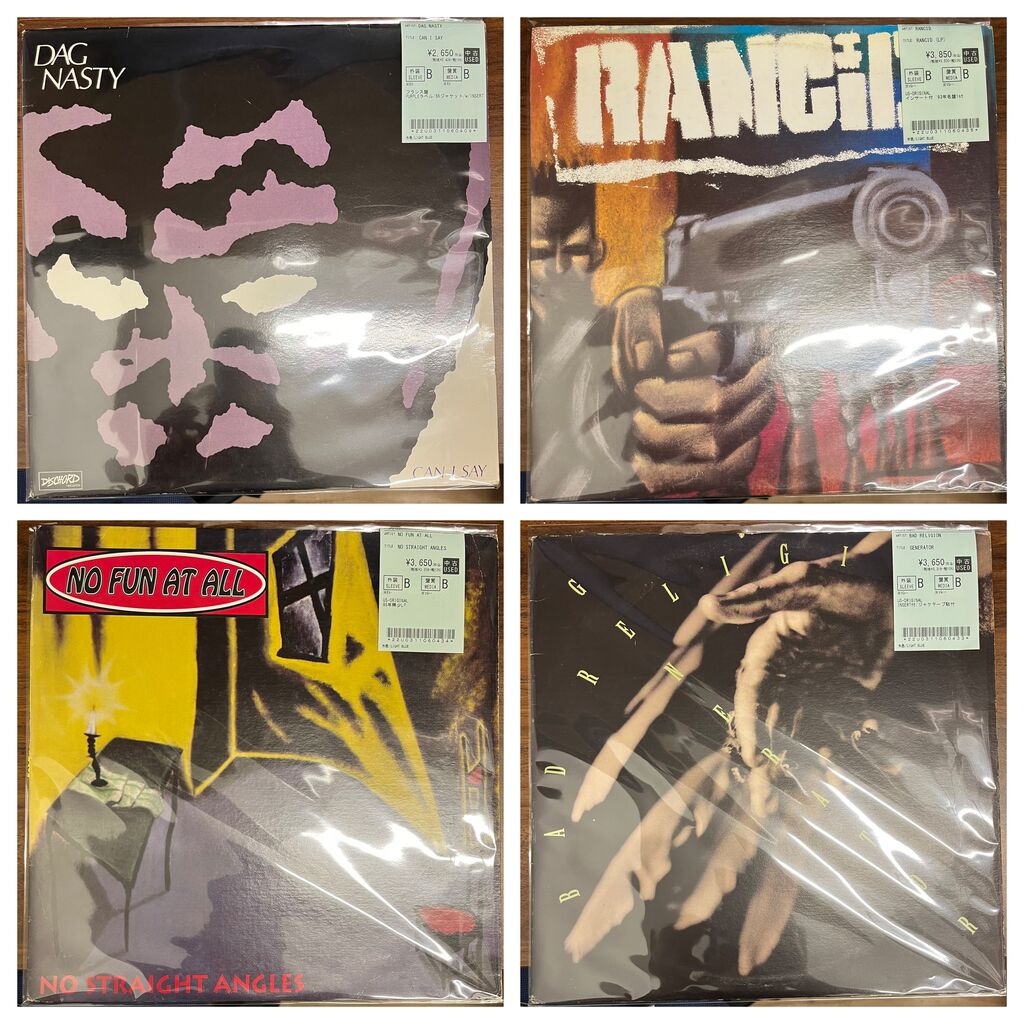 PUNK新入荷】GREEN DAY名盤を筆頭にPUNK中古レコード約30点放出