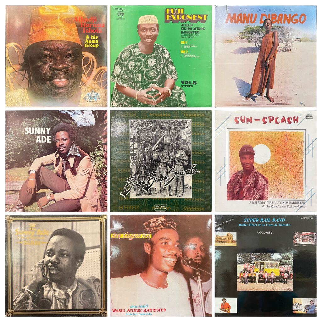 5/6(火祝) Juju、Fuji、Apala他、アフロビートの中古レコードをお出し