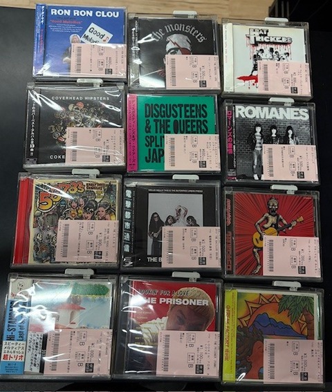 6/5(金)国内PUNK～日本のロック中心に入荷いたしました！HAT TRICKERS