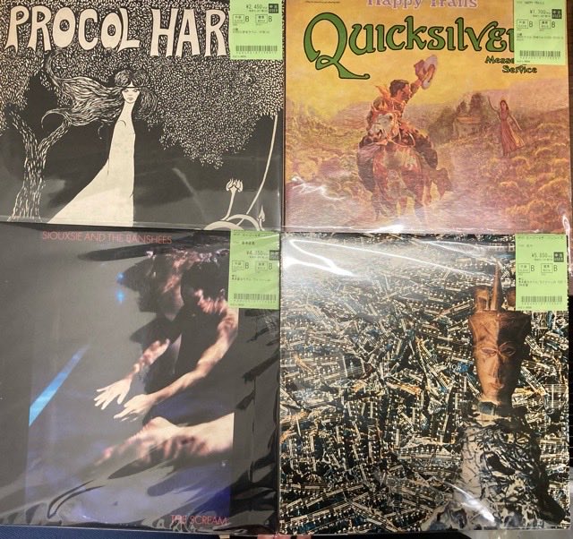 10/18(土)ROCK中古レコード新入荷情報！！スージー＆バンシーズ他見本