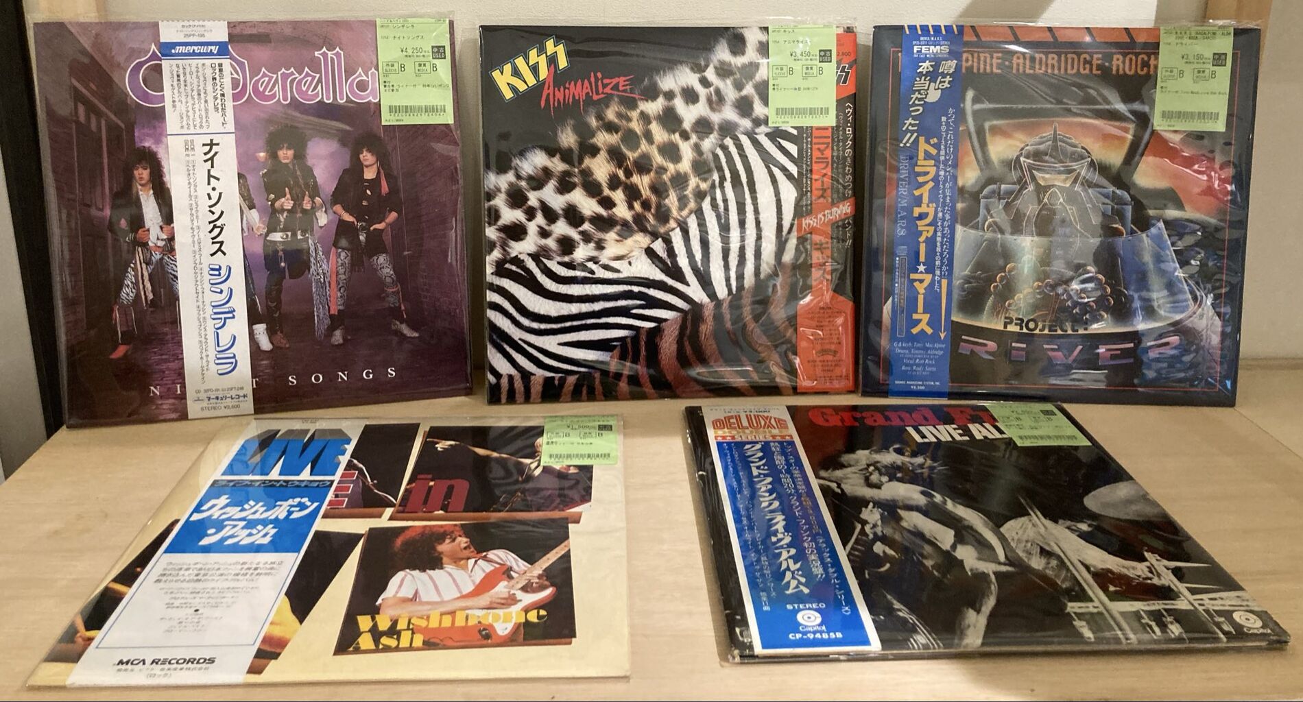 10/17(金) ハードロック/ヘヴィメタル/NWOBHM等のレコードが入荷