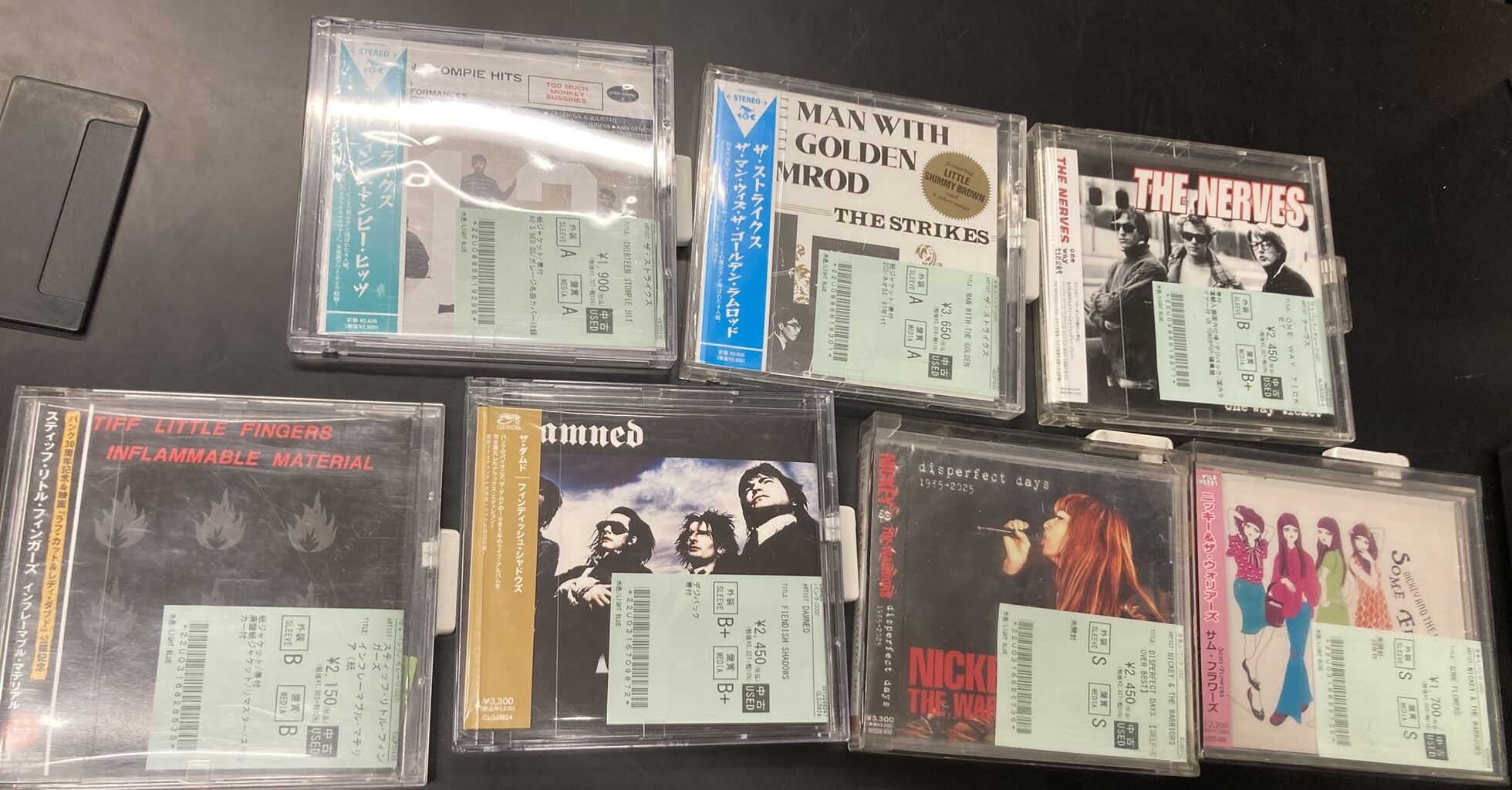 5/26(火)PUNK CD新入荷リスト！bacho,THE NERVES,NK6,ストライクス