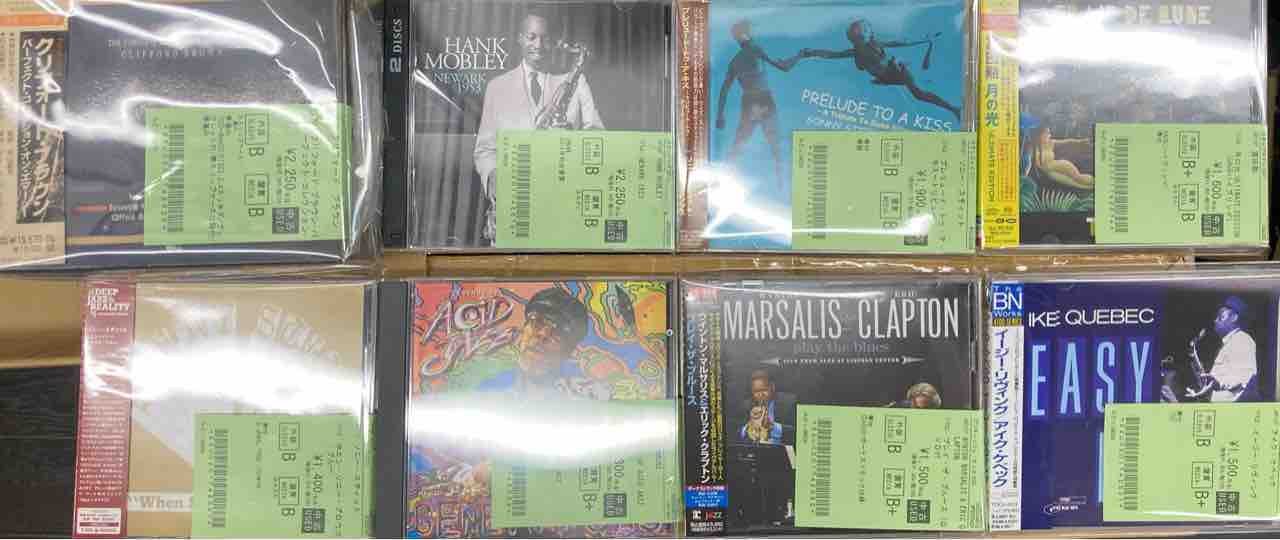 帯付国内盤〜廃盤を含む、新着中古CDを100枚以上放出いたしまし