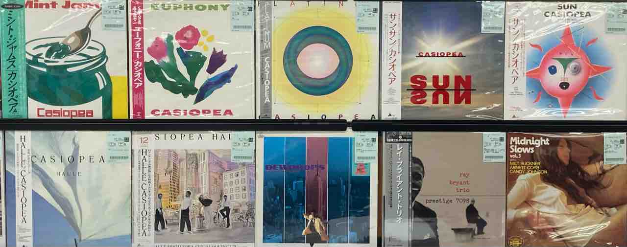 カシオペア☆レコード☆国内盤 追加あり】カシオペア、MODERNの国内盤帯付の新着中古レコードを放出