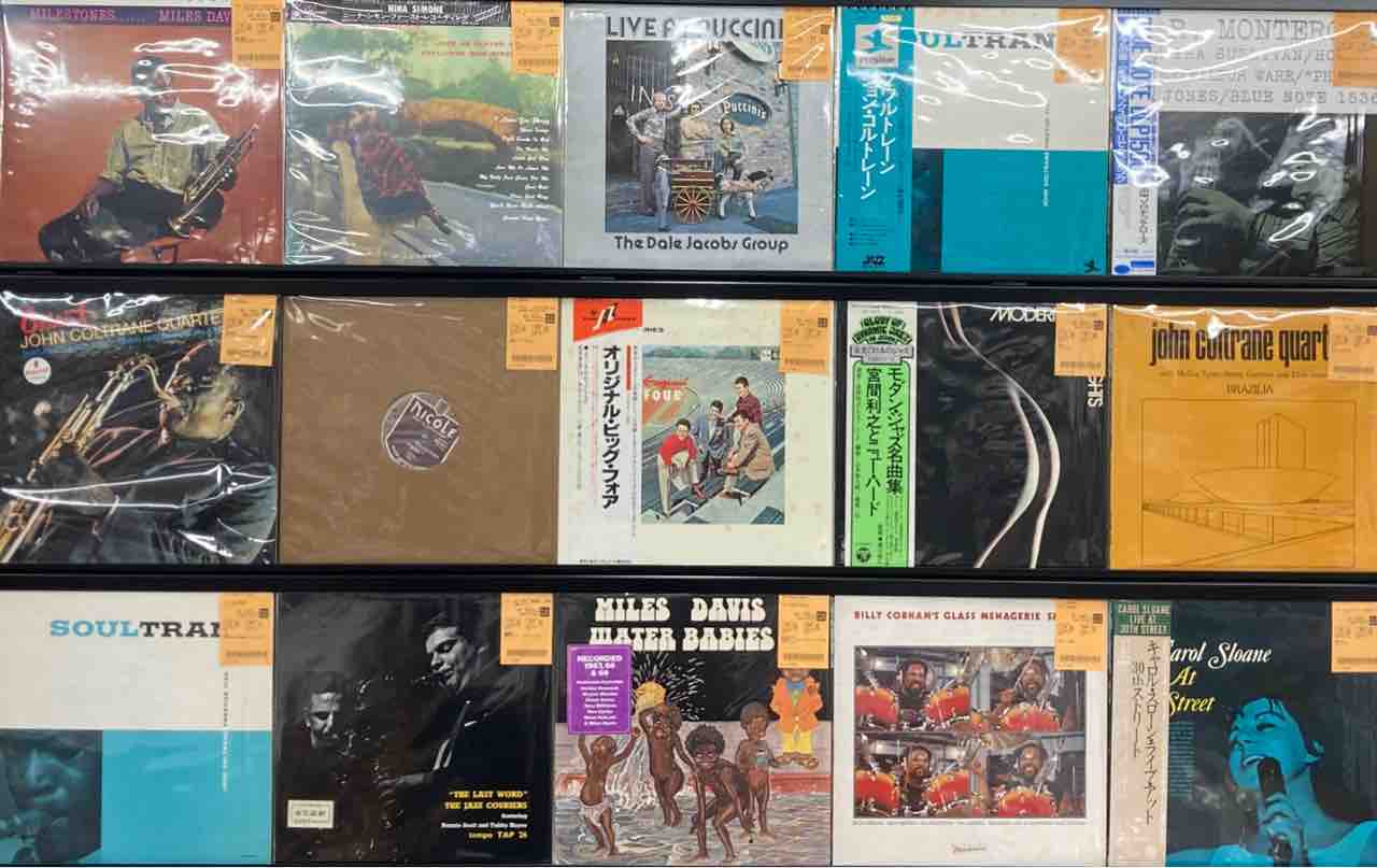 John Coltrane アナログレコード 8枚セット まとめ売り 8/6(木)JOHN COLTRANEが多めの新着中古レコードを放出いたしました