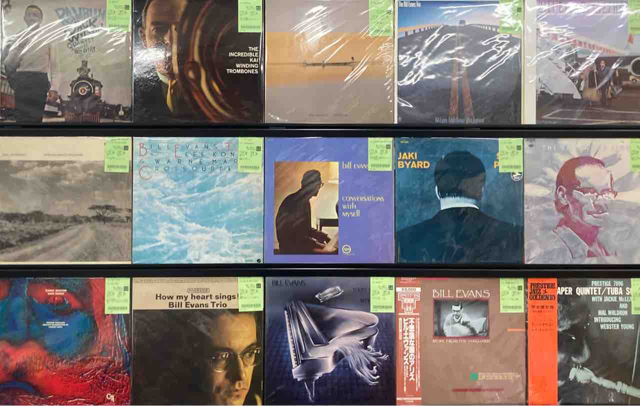 6/20(土)BILL EVANS、CHET BAKERの国内盤、US盤、その他のUS廃盤を含む