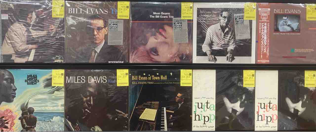 12/20 BILL EVANS、BLUE NOTEのUS盤、国内盤帯付を含む、新着中古