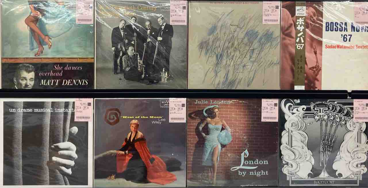 VOCAL〜TBMを含む、新着中古レコードを100枚程、放出いたしました 