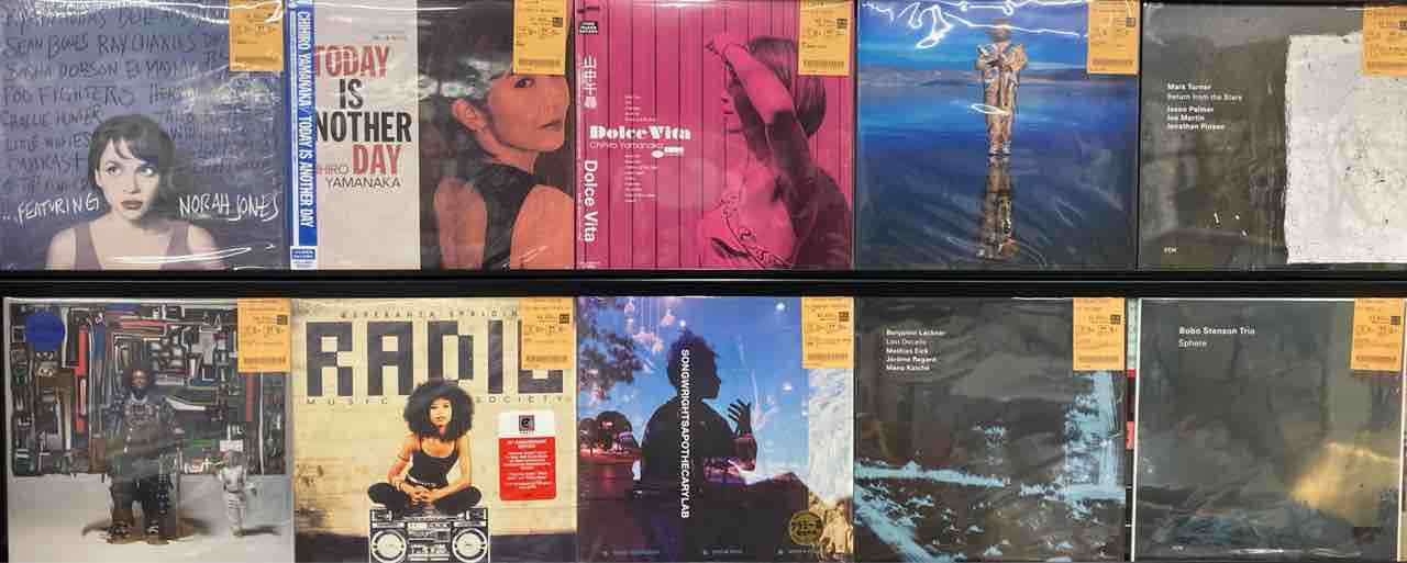 BLUE NOTEのUS盤、高音質盤を含む新着中古レコードを100枚以上