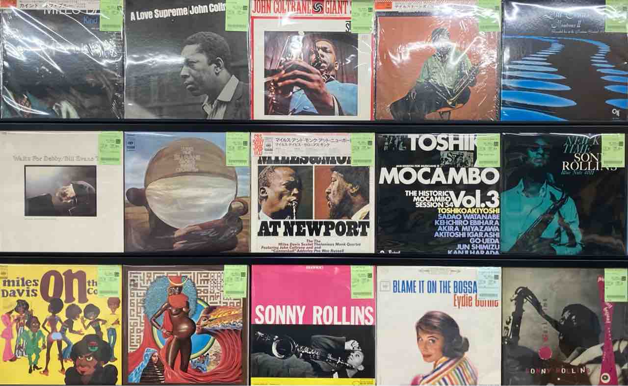 MILES DAVIS、JOHN COLTRANE、THELONIOUS MONK中心の新着中古レコード