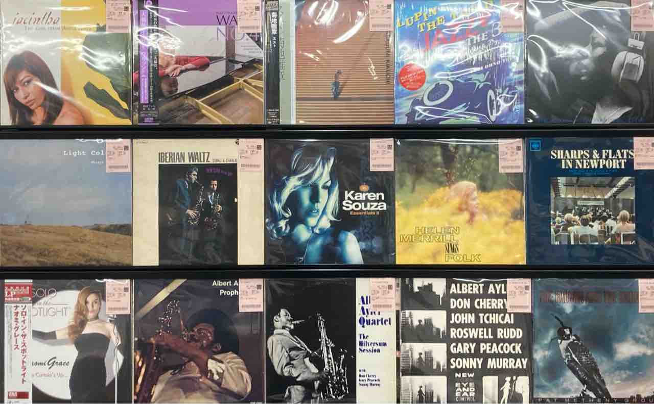 5/1(金)ALBERT AYLER、日本人を含む新着中古レコードを70枚程、放出 