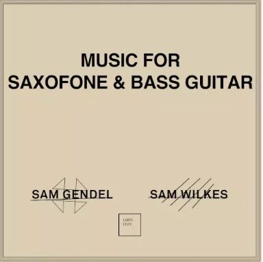 新品レコード】SAM GENDEL & SAM WILKES サム・ゲンデル&サム