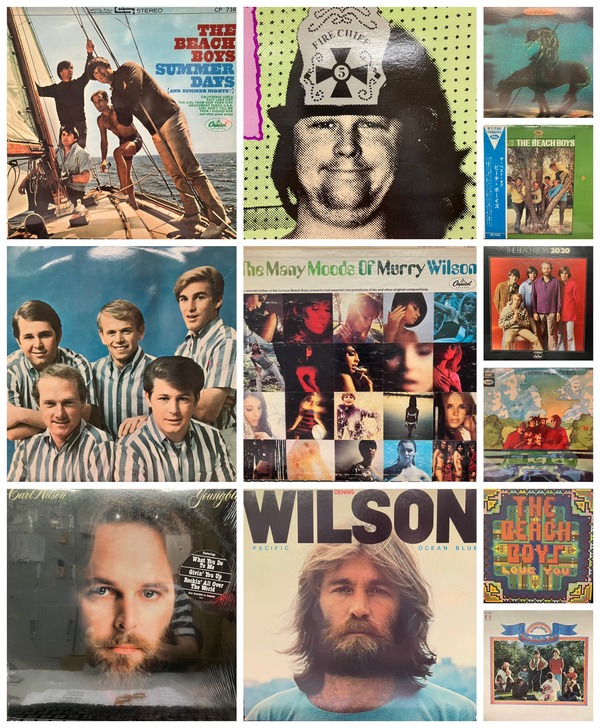 中古アナログ新入荷】R.I.P BRIAN WILSON BEACH BOYS 新着レコード