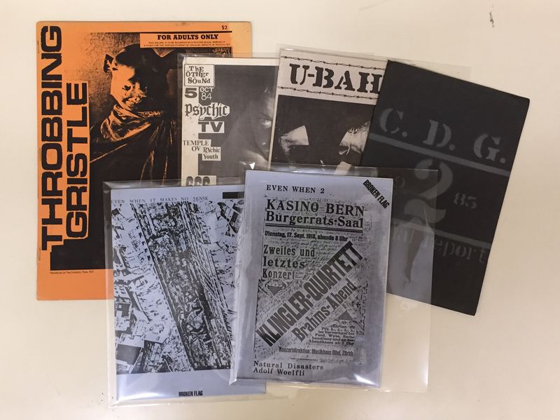 中古新入荷情報】WHITEHOUSE関連書、ノイズ・アヴァンギャルドの