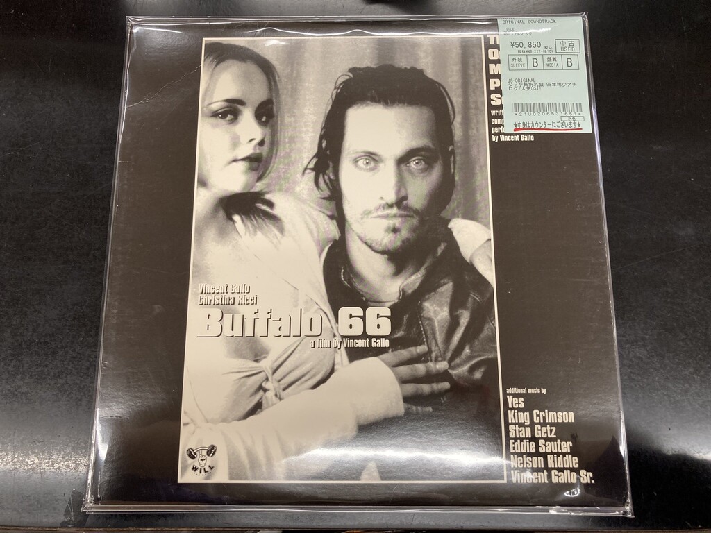 中古商品入荷】ORIGINAL SOUNDTRACK / BUFFALO 66 ヴィンセント 中古商品入荷】ORIGINAL SOUNDTRACK / BUFFALO 66 ヴィンセント