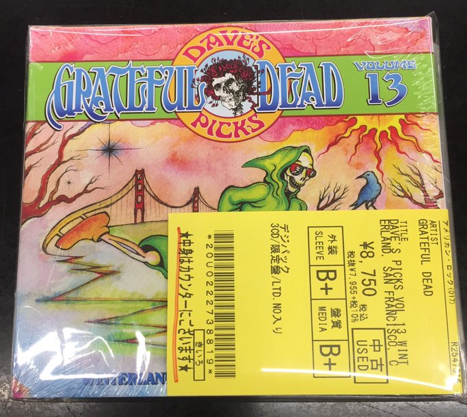☆中古新入荷情報☆】GRATEFUL DEAD『DAVE'S PICKS VOL.13