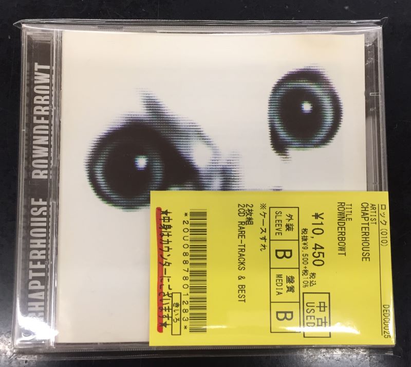 中古新入荷情報【CHAPTERHOUSE / ROWNDERBOWT】90's UKシューゲイザー