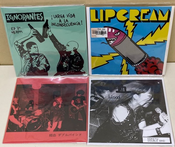 ☆PUNK中古新入荷情報☆】LIP CREAM、奇形児、切腹ピストルズ