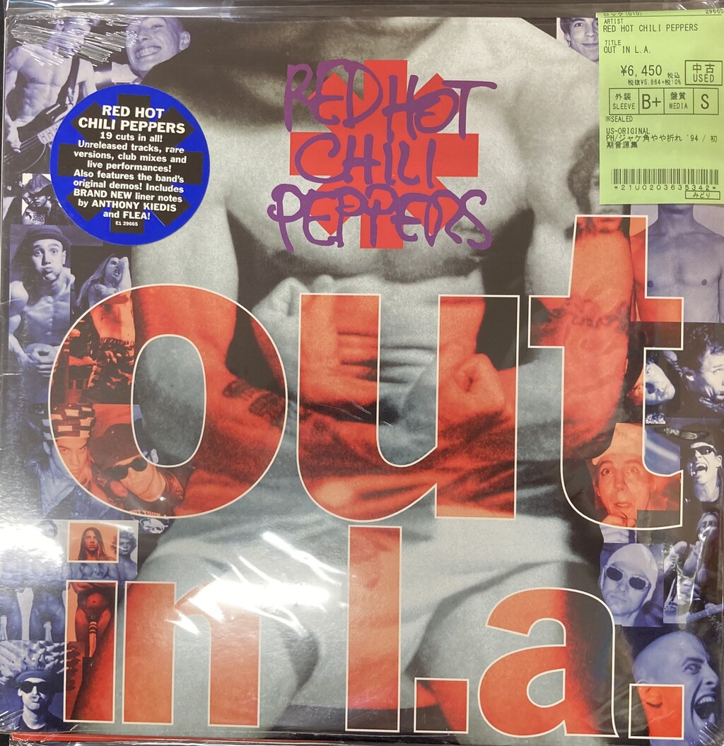 ⭐中古新入荷情報⭐】「CALIFORNICATION」、「BLOOD SUGAR SEX MAGIK