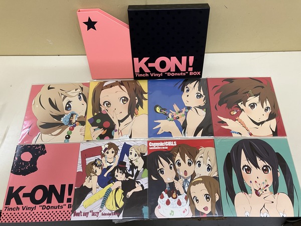 アニソン中古新入荷】ファン必携！けいおん7インチBOXが久々の入荷