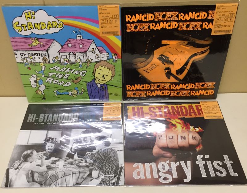 9/7(水)【中古レコード】メロコア・パンクの人気作品が入荷