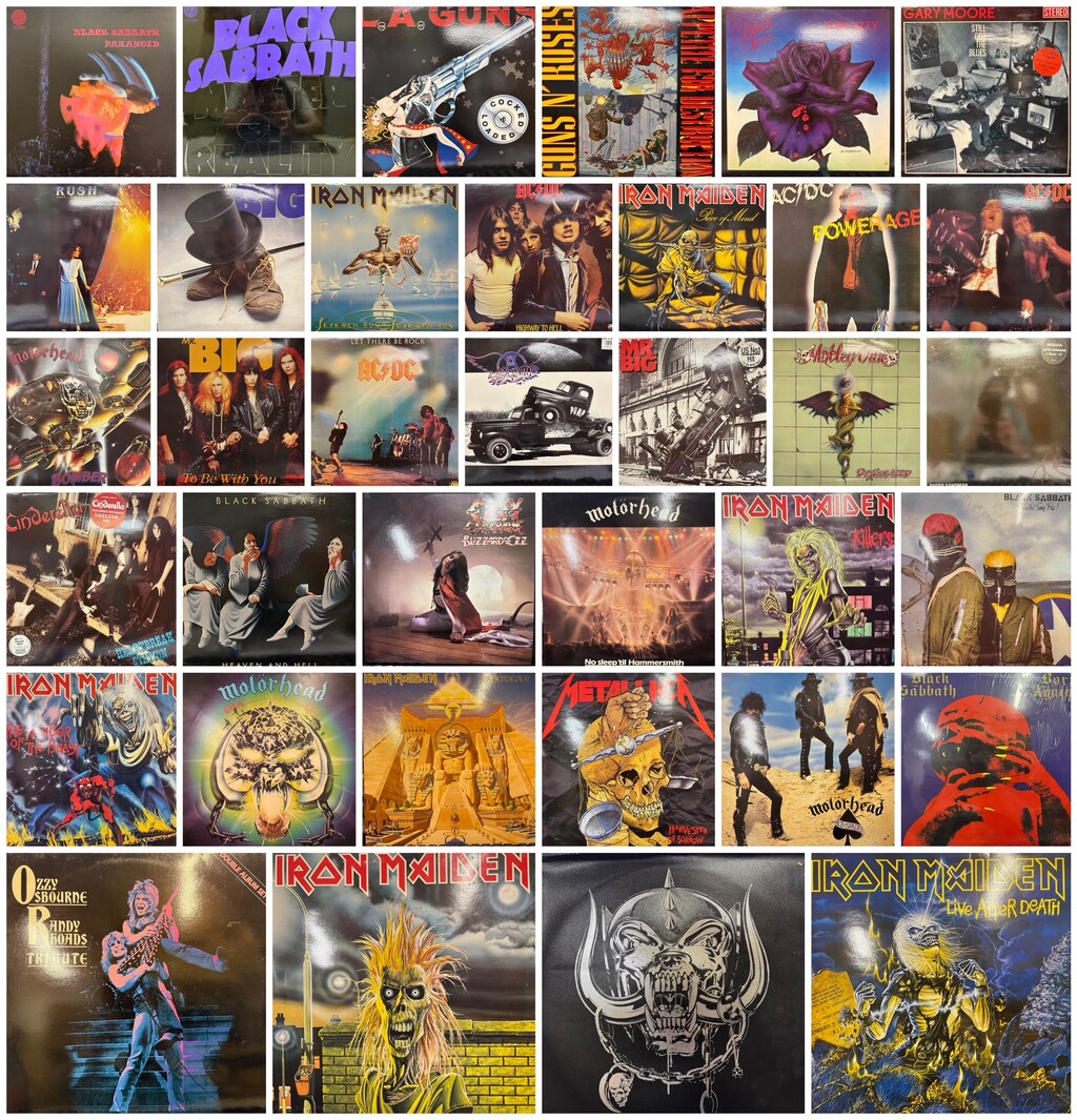 11/29(土) 吉祥寺プレミアムロック廃盤レコードセール リスト HARD