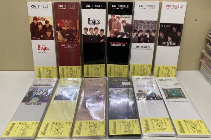 中古新入荷】SEALED品多数！ビートルズの8cmCDブリスターパック
