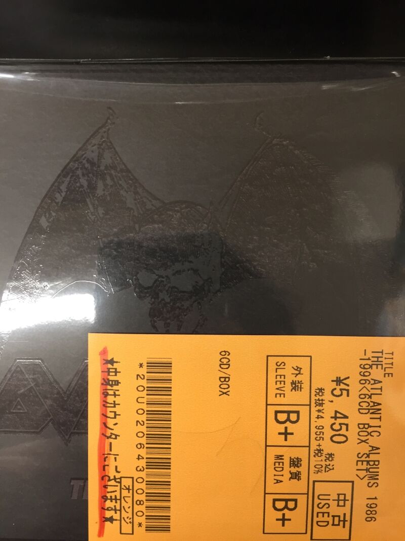 【中古新入荷情報】ハードロック/メタルも入荷！AC/DC, HEAVEN SHALL BURN, OVERKILL, RUSHなど高盤質CDが ...