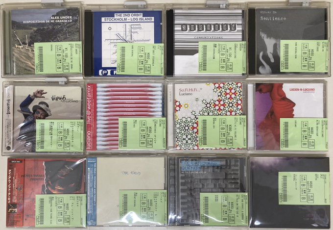 CLUB/DANCE中古新入荷情報】田中フミヤ, RICARDO VILLALOBOS, LUCIANO