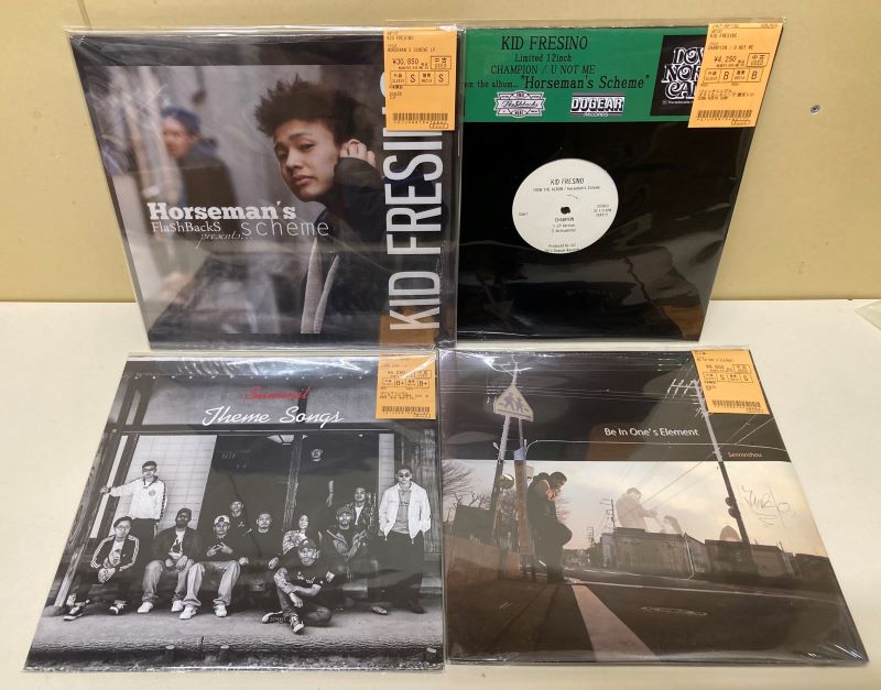中古新入荷情報】KID FRESINO、SWANKY SWIPE他..JAPANESE HIPHOP