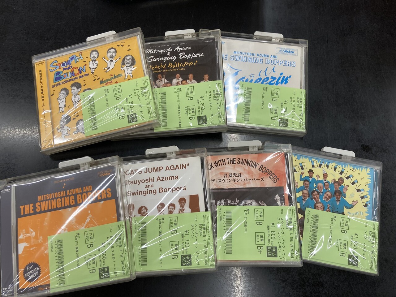 🎺中古新入荷情報🎺】吾妻光良 & The Swinging BoppersのCDがまとまっ