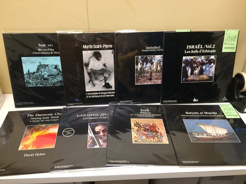 中古新入荷】現地録音系名門レーベル・仏OCORA、米FOLKWAYS