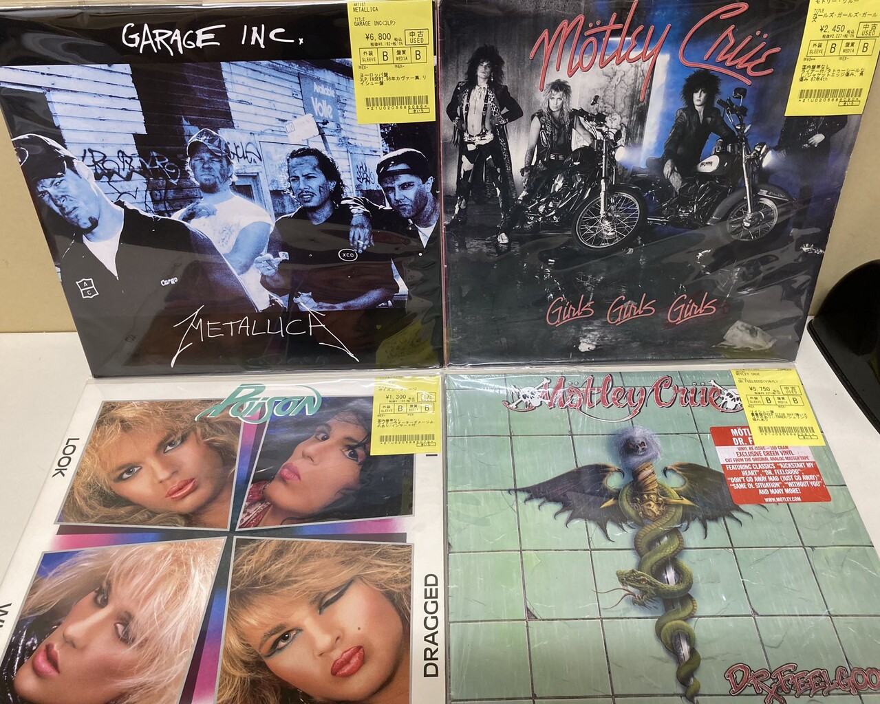 ⭐中古新入荷情報⭐】ハード・ロック、ヘヴィメタルのレコードが