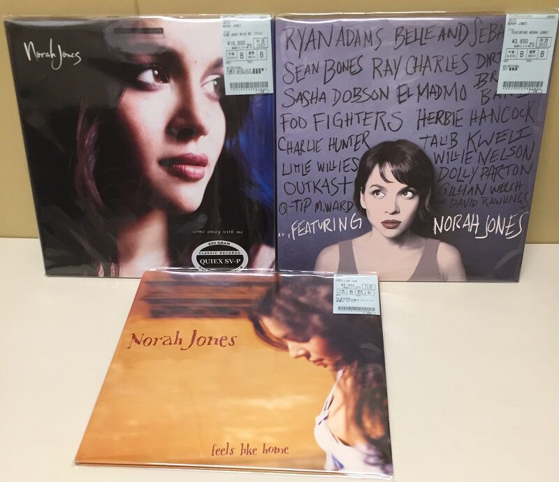 LP盤 Norah Jones 名盤 4枚 高音質 重量盤