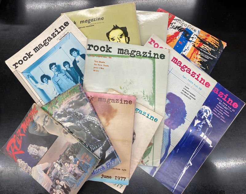 中古新入荷情報】阿木譲主宰音楽誌「ロックマガジン」「EGO」他ノイズ