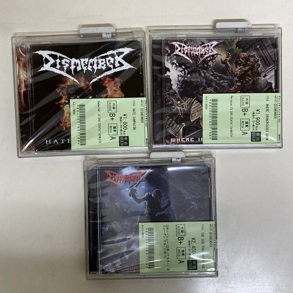 デスメタル〇DISMEMBER／ディスメンバー 95年3rd デスメタル〇DISMEMBER／ディスメンバー 95年3rdオリジナル