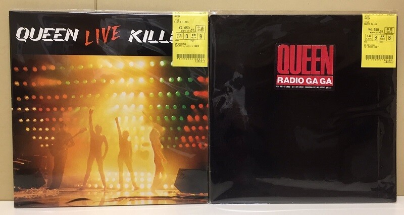 中古新入荷情報】QUEEN各国盤まとめて入荷しました。 : ディスク