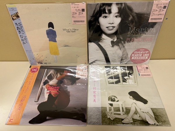 J-POP中古アナログ盤入荷情報🌴CITY POP,和ライトメロウ,最高な