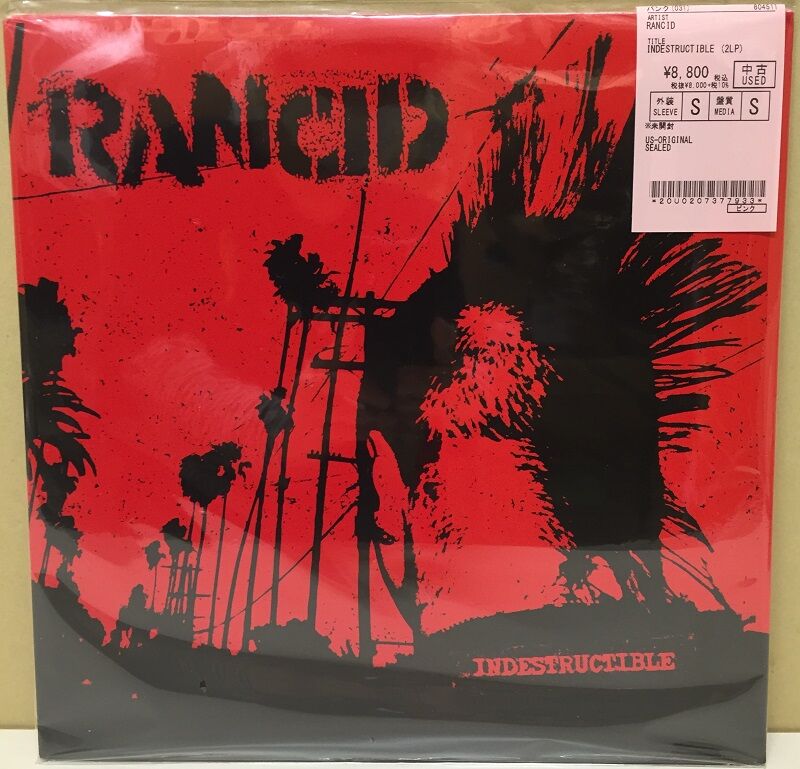 ☆PUNK中古新入荷情報☆】RANCIDの'03年6THアルバム