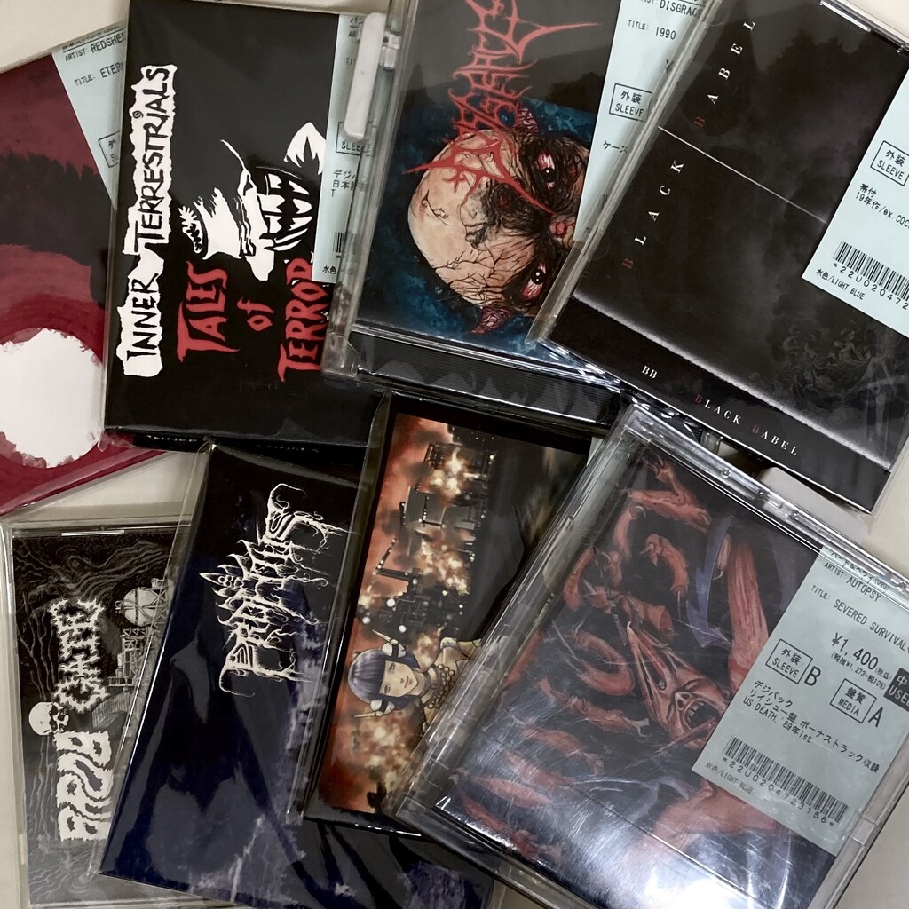 ☆PUNK中古新入荷情報☆】DISCHARGEやEYEHATEGOD, LYMPHATIC PHLEGMの