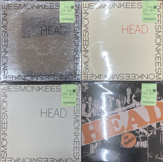 ✶🎸中古LP新入荷🎸✶ THE MONKEESのオリジナル盤,国内盤,各国盤