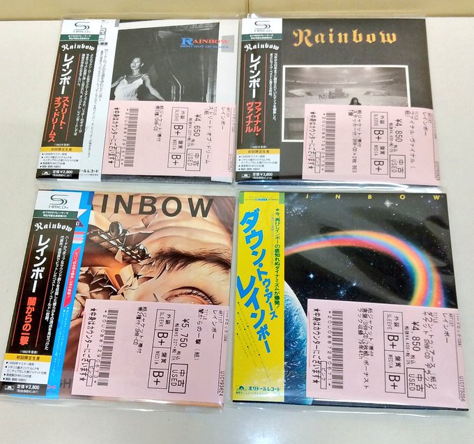 レインボー 紙ジャケSHM-CD 10枚組【新品未使用】 Yahoo!オークション