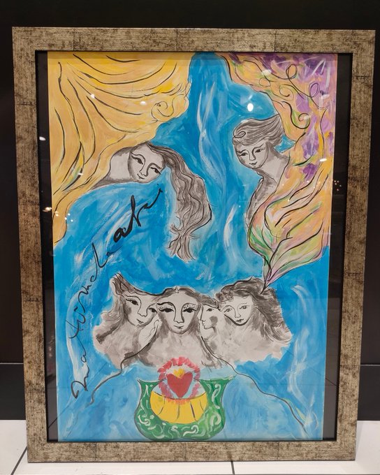 原画〛Love painting（水彩画、アクリル絵画、絵画、ドローイング