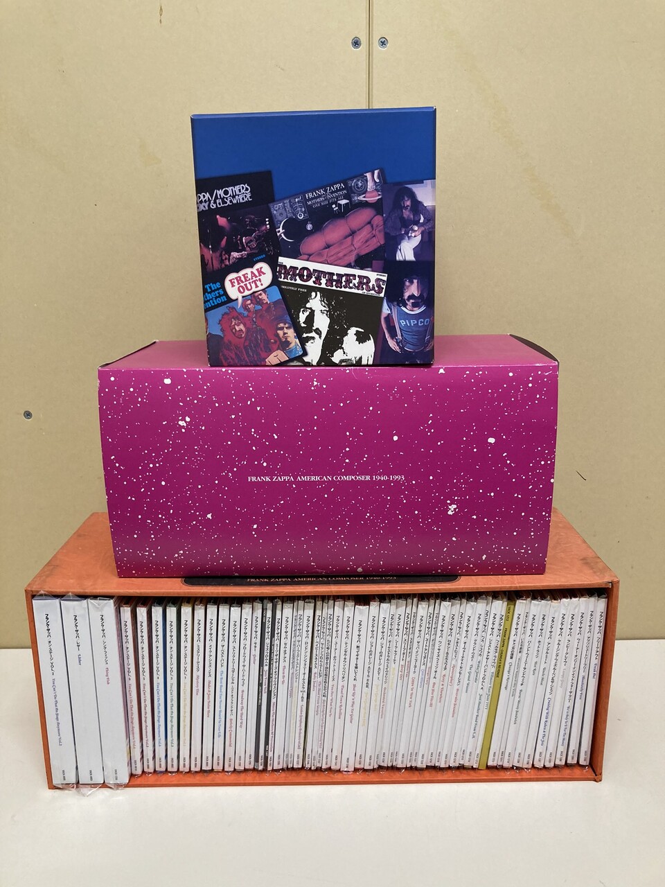 フランク・ザッパ　FRANK ZAPPA DU特典BOX 紙ジャケ　紙ジャケット DU特典BOX付】フランク・ザッパ 「紙ジャケット CD 6枚セット