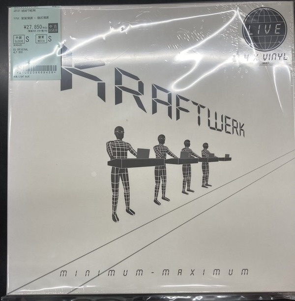 ☆中古新入荷情報☆】KRAFTWERKの未開封LP『MINIMUM - MAXIMUM