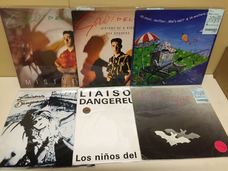 中古新入荷】N.D.W、ジャーマン・ニューウェーブ周辺のアナログ盤が30