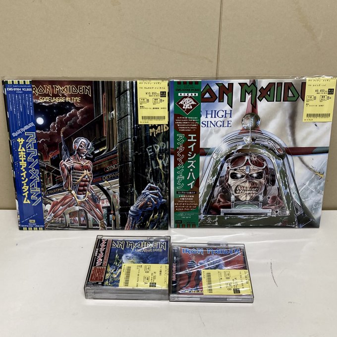 アイアンメイデン　CD17枚セット　12枚は新品未開封❗️2015 リマスター盤 中古METAL/CD】アイアンメイデンのフィギュア付きCD BOXが各種