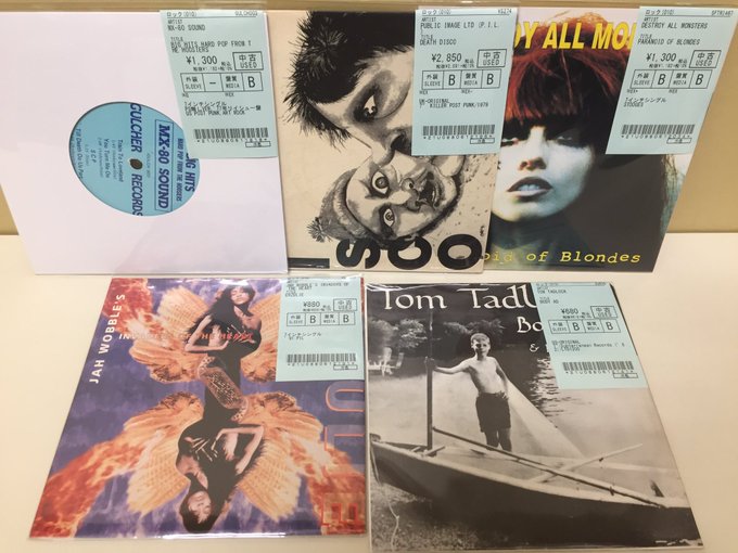 中古新入荷情報】『PUBLIC IMAGE LTD (P.I.L.)』『TUXEDOMOON』などの