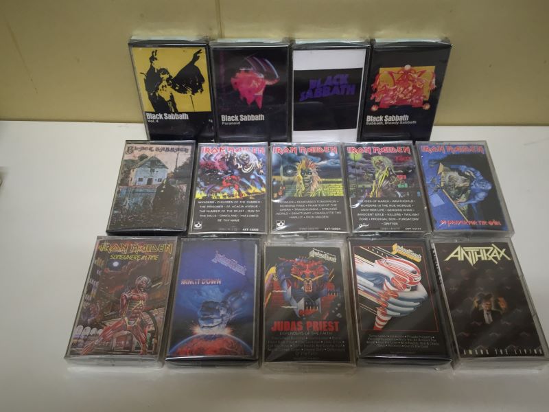 メタル系CDセット 中古新入荷情報】ヘヴィ・メタル、ハードロック系統のカセット