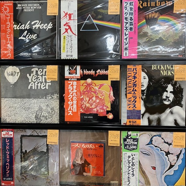 ☆中古新入荷情報☆】ロック&プログレ国内帯付/オリジナル盤の ☆中古新入荷情報☆】ロック&プログレ国内帯付/オリジナル盤の